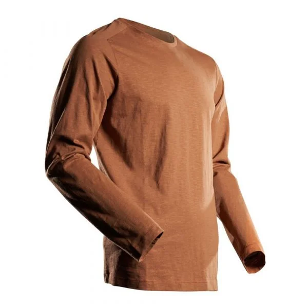 Mascot Customized 22581 Long Sleeve Shirt Castanho M
