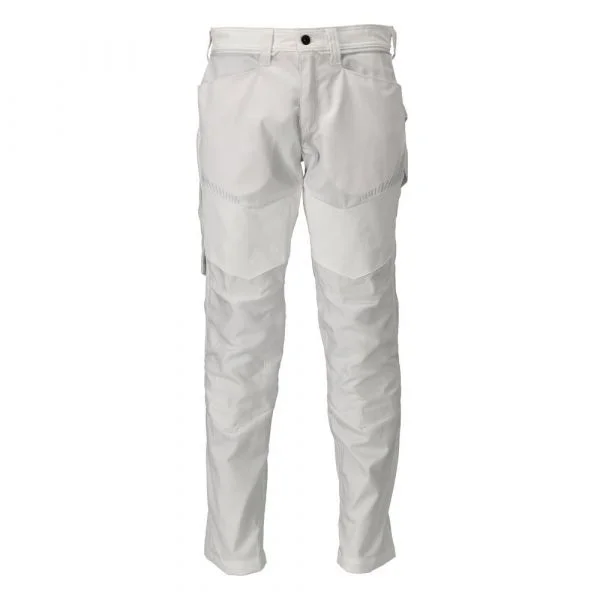 Mascot Customized 22479 Big Trousers With Knee Pad Pockets Branco 48 / 35