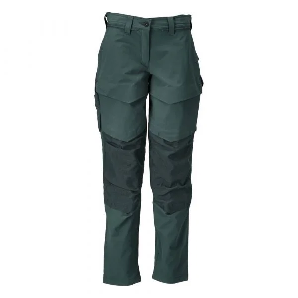 Mascot Customized 22378 Big Trousers With Knee Pad Pockets Verde 54 / 32