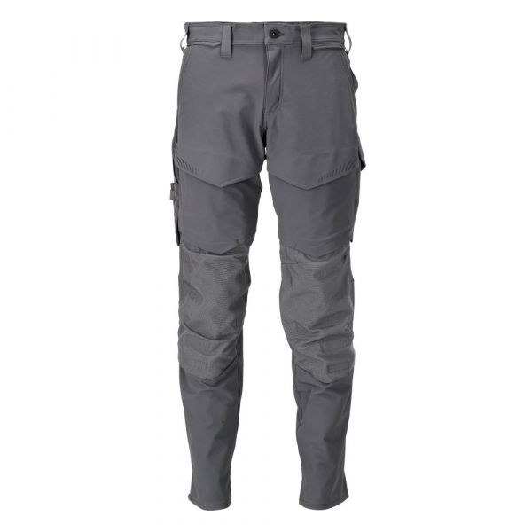 Mascot Customized 22378 Big Trousers With Knee Pad Pockets Cinzento 46 / 30