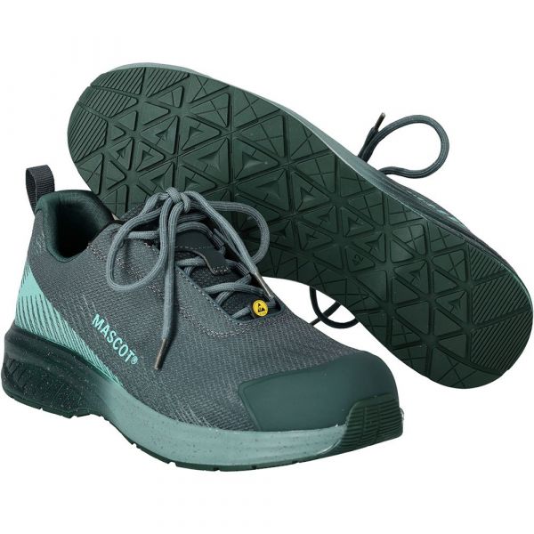 Mascot Customized F1600 Safety Shoes Verde 42 - 5715411114097