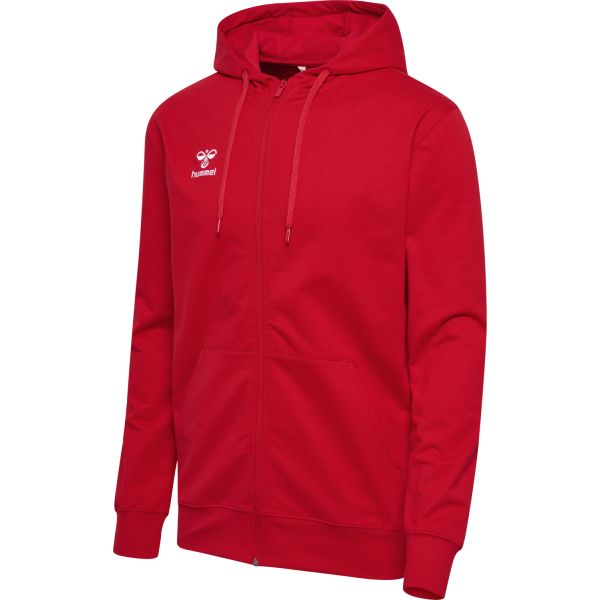 Hummel Sweatshirt com Capuz Hmlgo 2.0 Zip Hoodie 224837-3062 L Vermelho