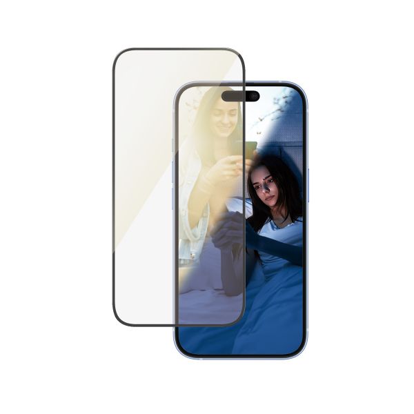 PanzerGlass Película Vidro para iPhone 15/16 Black