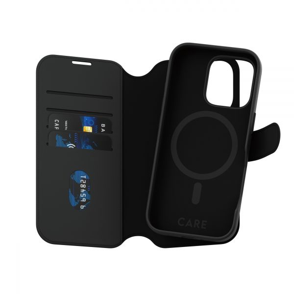 PanzerGlass Capa Wallet 2-em-1 para iPhone 16 Pro Preto