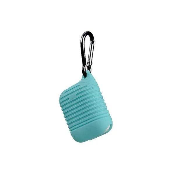Capa de Proteção em Silicone para AirPods Water Green