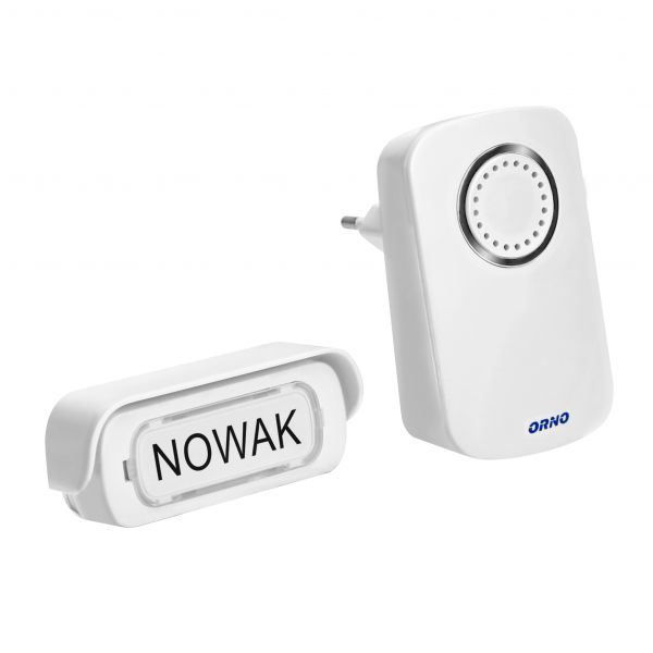 Orno Campainha Sem Fios 230V com Sistema de Aprendizagem - OR-DB-AX-151