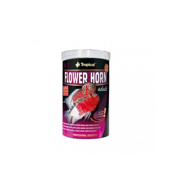 Tropical Flower Horn Adult Pellet 1 L