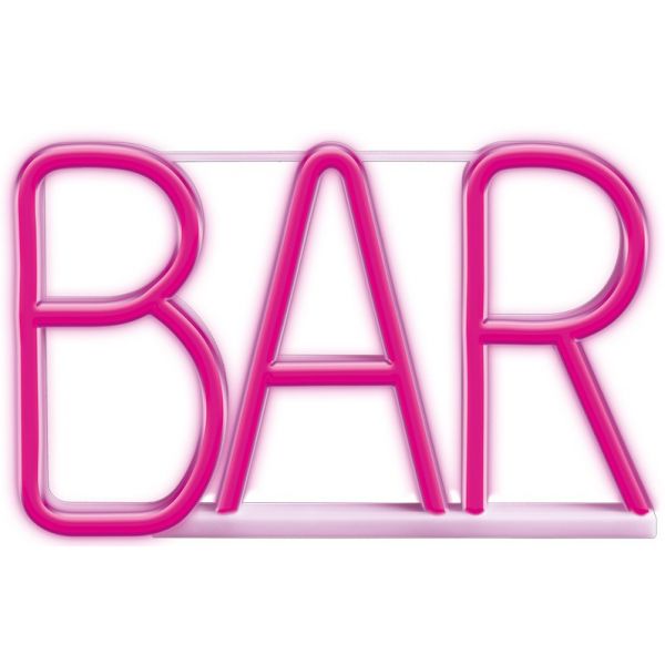Forever Luz Decorativa led Neon Rosa Bar - FLNE24
