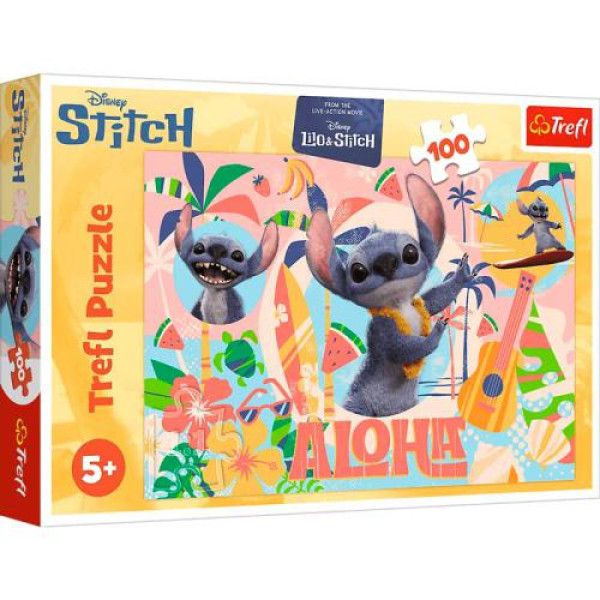 Trefl Stitch And Friends In Action 100 Peças