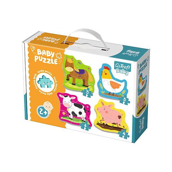 Trefl Baby Puzzle Animais da Quinta 36070