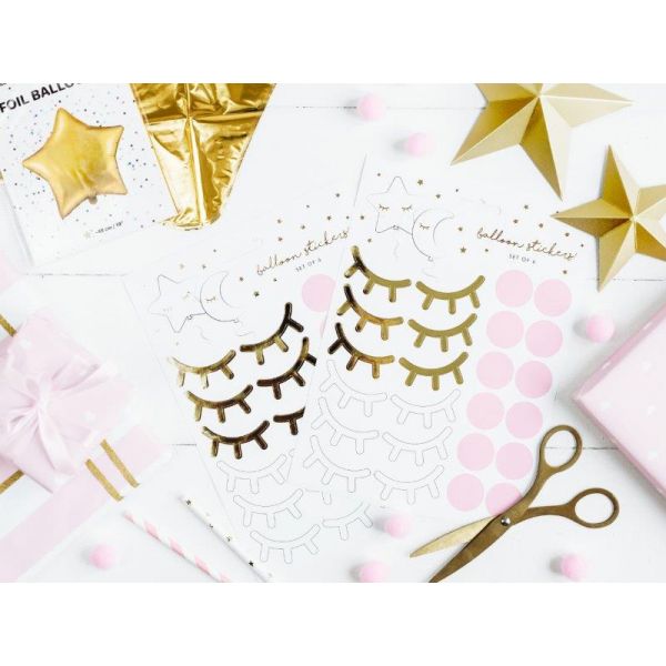 Partydeco Autocolantes Sleepy Eyes - 3386390