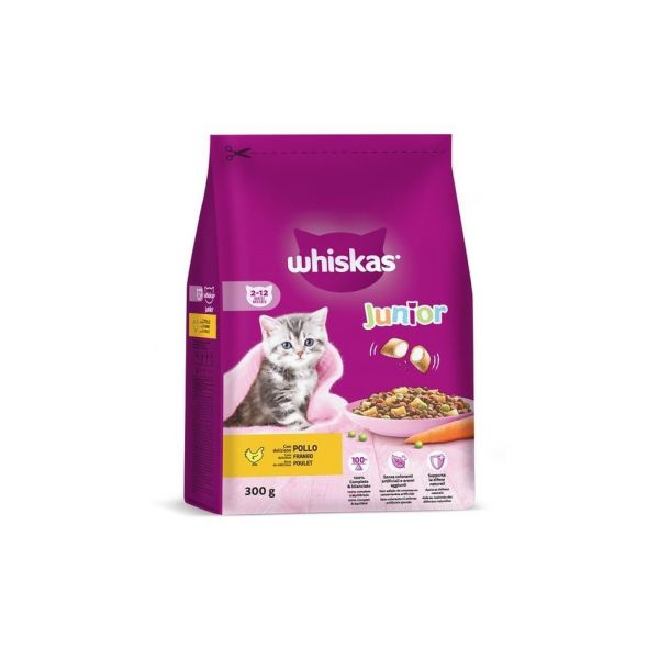 Whiskas Ração Júnior Galinha 300G