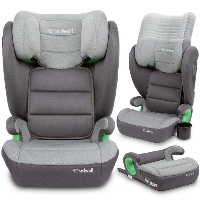 Cadeira Auto I-Size 100-150cm Kidwell Weston Dark Gray