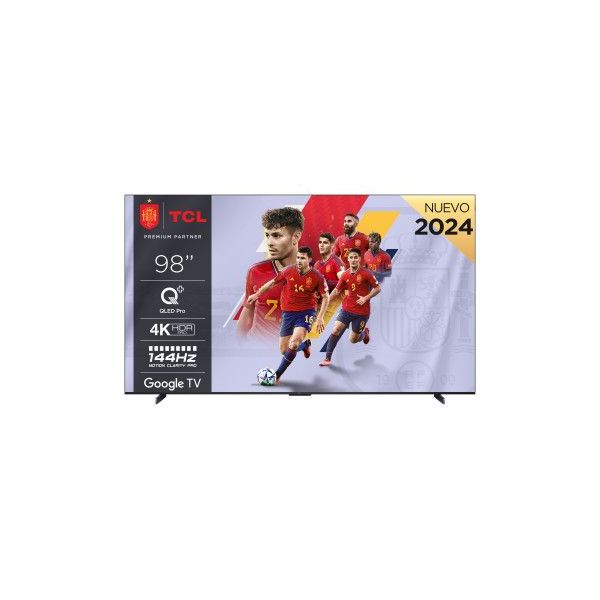 TV TCL 98" C655 98C655 UHD QLED Google TV ONKYO Som