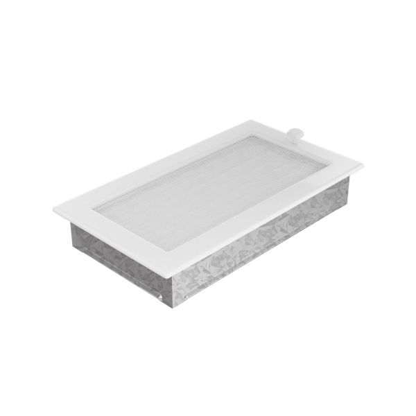 Kratki Grelha de Ventilação Persiana Branca 17x30cm
