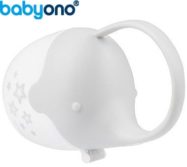 Baby Ono - Porta-chupetas cinza
