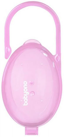 Baby Ono - Porta-chupetas rosa
