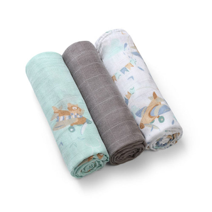 Fraldas de bambu Baby Ono Cinza Verde