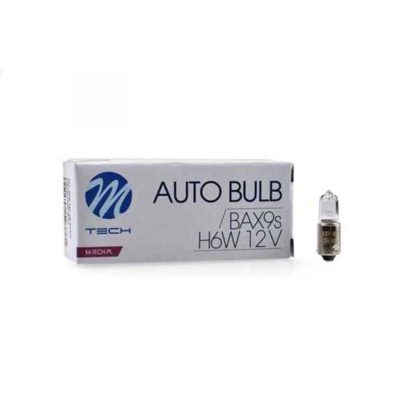 M-tech Kit 10 Lâmpadas H6W 12V/6W Basic - 16.Z47