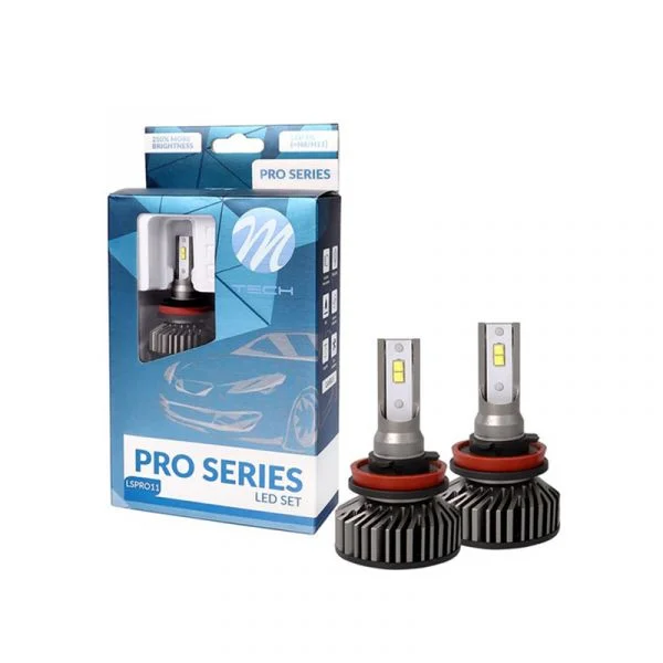 M-tech Kit 2 Lâmpadas H8/H11 12V/40W Pro Series 6000K - 16.LSPRO11