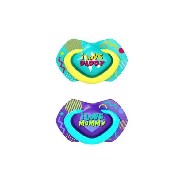 Canpol Babies Chupeta Neon Love a 0-6m Blue 2 Un.
