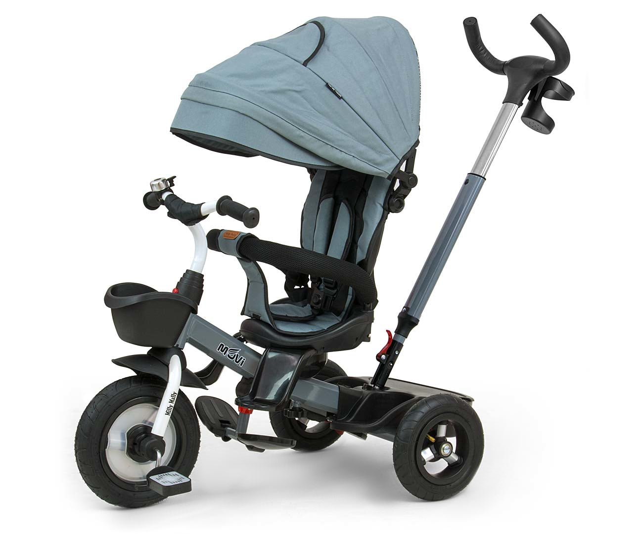 Triciclo Movi Cinzento Milly Mally