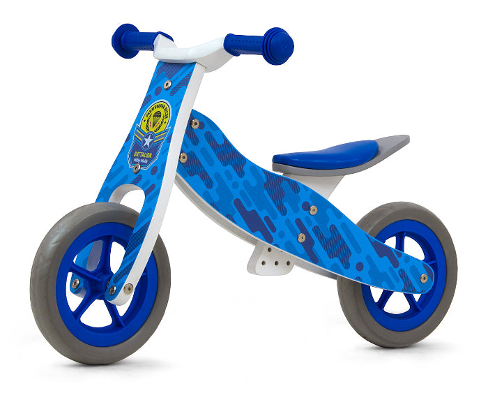 Bicicleta 2 em 1 Milly Mally Cool Blue Army