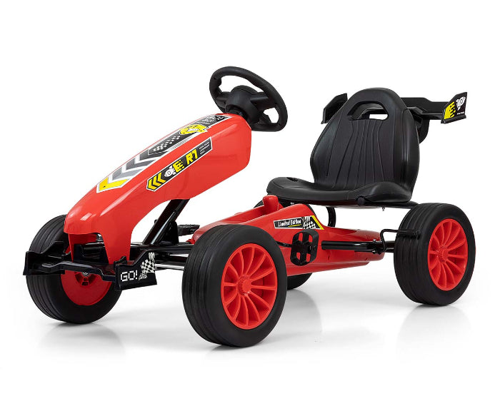 Kart a pedais Milly Mally Rocket Red
