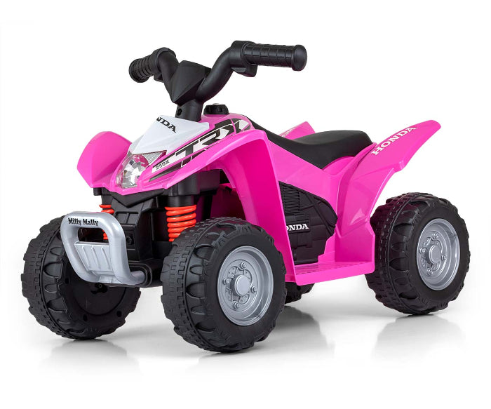Ride on Milly Mally Quad Honda ATV Pink
