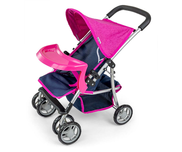 Carrinho de Bonecas Milly Mally Kate Prestige Navy