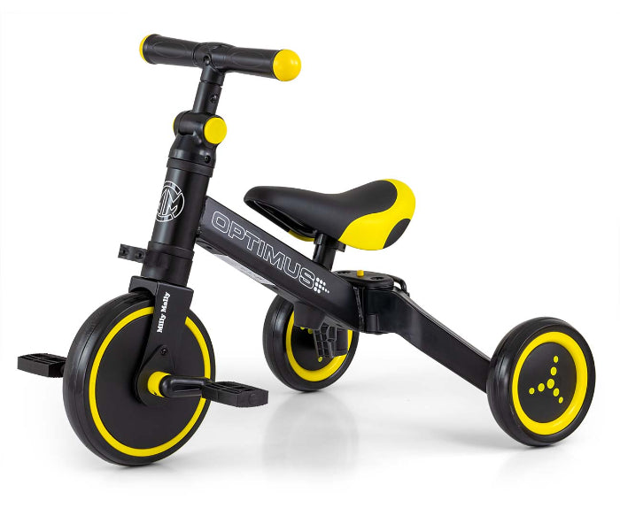 Bicicleta 3 em 1 Milly Mally Optimus Black