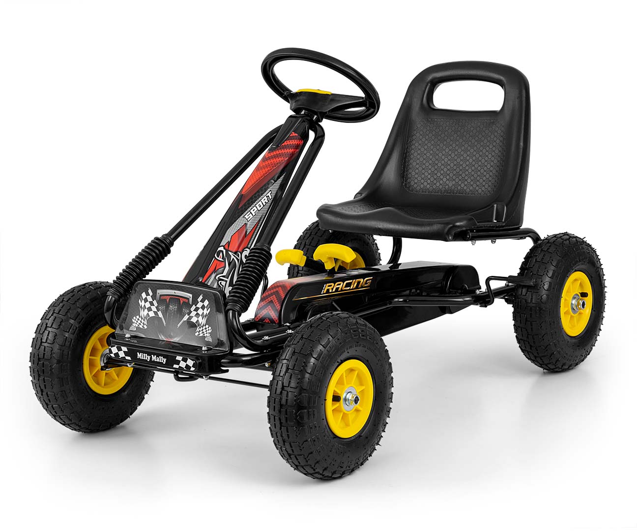 Thor Kart A Pedais Preto Milly Mally