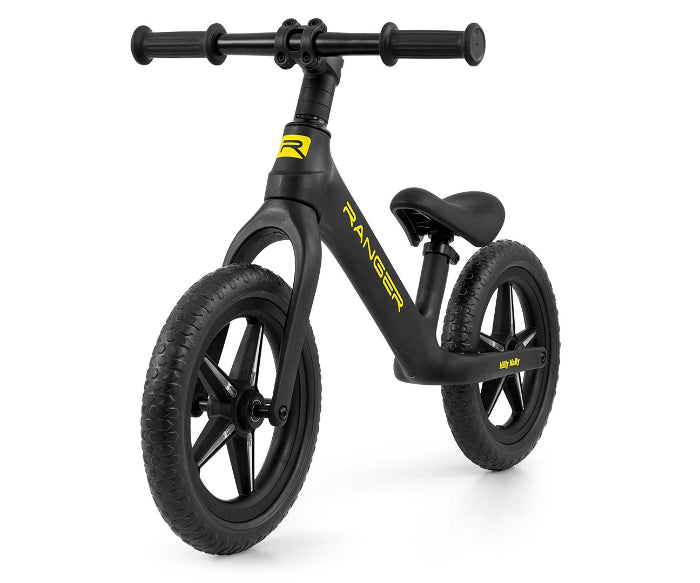 Bicicleta de Equilíbrio Milly Mally Ranger Flash Black
