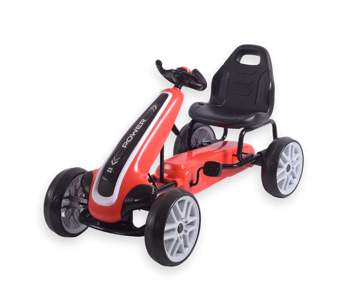 Kart a pedais Milly Mally Power Red