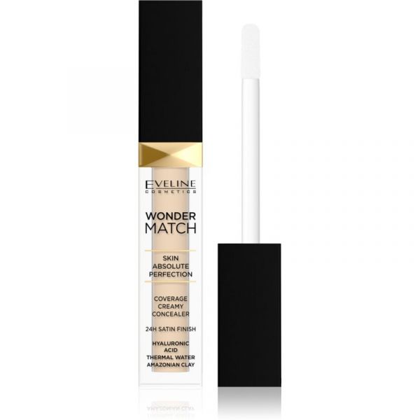 Eveline Wonder Match Corretor para as Imperfeições da Textura 24H Tom 01 Light Neutral 7ml