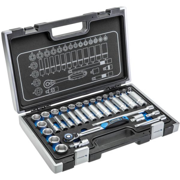 Hogert Conjunto de Ferramentas (36pcs) - HT1R465
