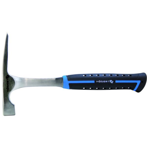 Hogert Martelo de Pedreiro C/ Cabo Metálico Sólido 600g - HT3B033