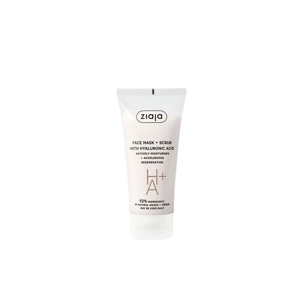 Ziaja Máscara Rosto Esfoliante Ácido Hialurónico 55ml