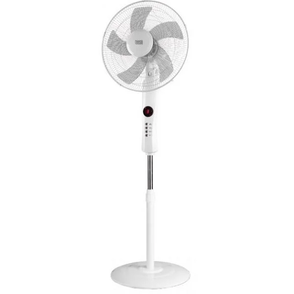 Teesa Ventoinha de Pé 50W (38cm) c/ Comando (Branco) - TSA8024