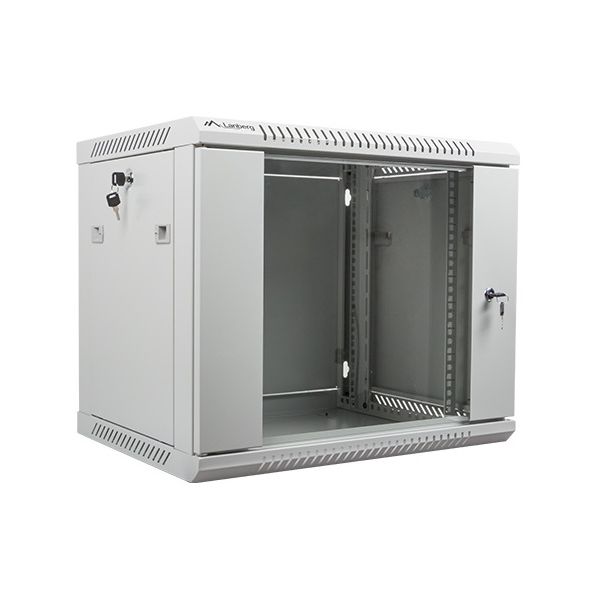 Lanberg Armário Bastidor 19" 9U 600x450x507 Cinza