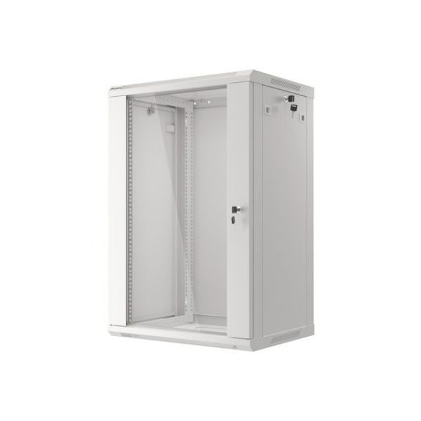 Bastidor de Parede Lanberg WF01-6418-10S 18U 60kg Cinza