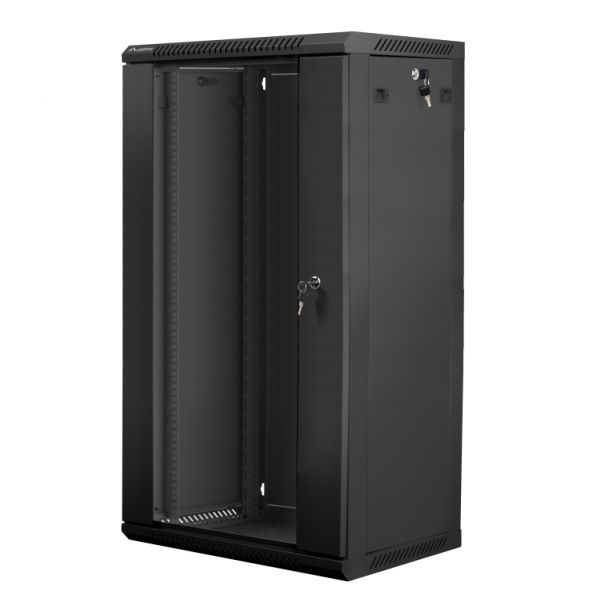 Bastidor de Parede Lanberg WF01-6422-10B 22U 60kg Preto Bastidor de Parede Lanberg WF01-6422-10B 22U 60kg Preto