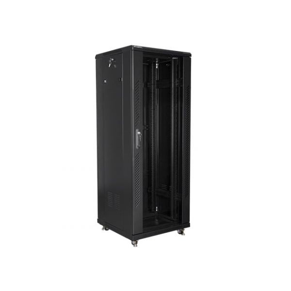 Lanberg Rack FF01-6632-12B 32U 800kg Preto Ajustável 19