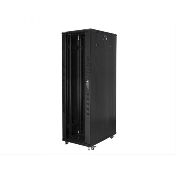 Lanberg Armário Rack FF01-8042-12B 42U Preto 800 kg Autossuficiente Armário Rack FF01-8042-12B 42U Preto 800 kg Autossuficiente