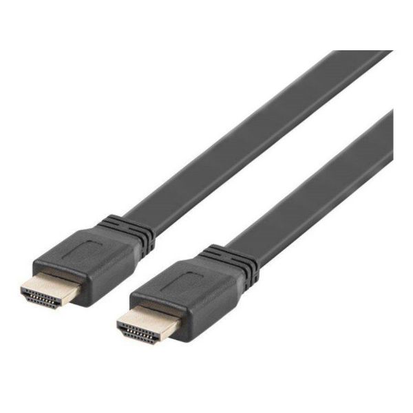 Lanberg Cabo Hdmi 4K Flat 1.8m (CA-HDMI-21CU-0018-BK)