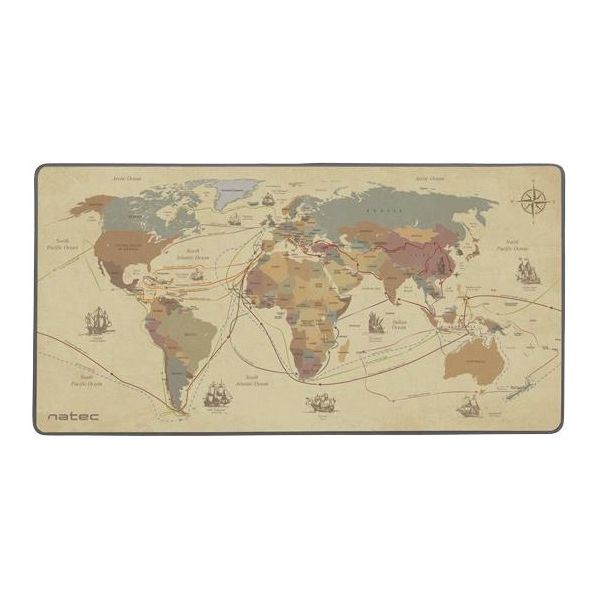 Natec Tapete de Rato Discoveries Maxi NPO-1457 (mapa) - ARBNATPOD0021