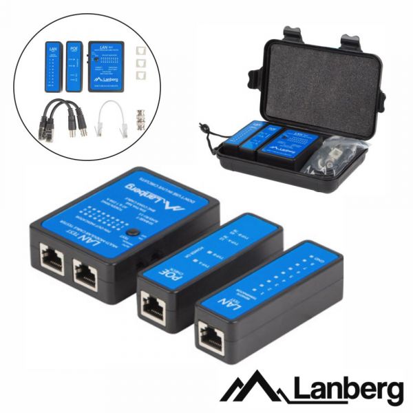 Lanberg Testador de Cabos Rede RJ45 NT-0404