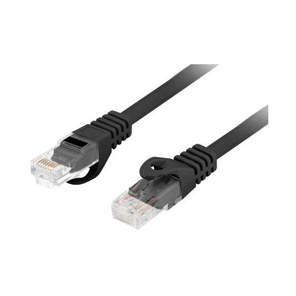 Lanberg Cabo de Rede RJ45 Utp CAT6 Preto (10 Mts) - PCU6-10CU-1000-BK
