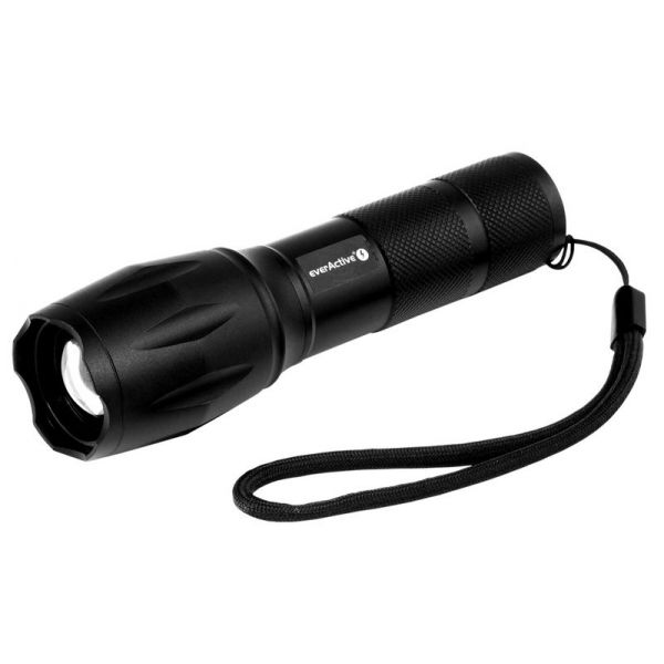 Everactive Lanterna led Cree XM-L2 10W 600Lm C/ Zoom (3x Pilhas Aaa / 1x Pilha 18650) FL-600 - GRU0402