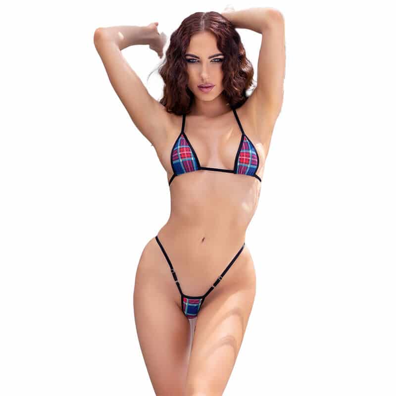 Chilirose – Cr 4448 Biquini Xadrez S/M